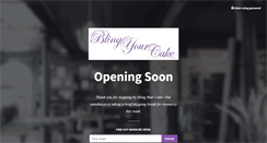 Desktop Screenshot of blingyourcake.com